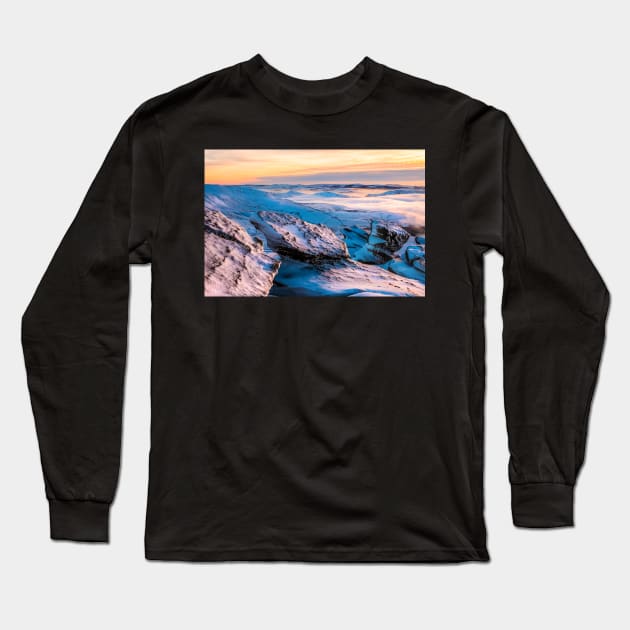 Kinder Sunset Long Sleeve T-Shirt by geoffshoults